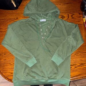 Twenty 17 Green Hoodie